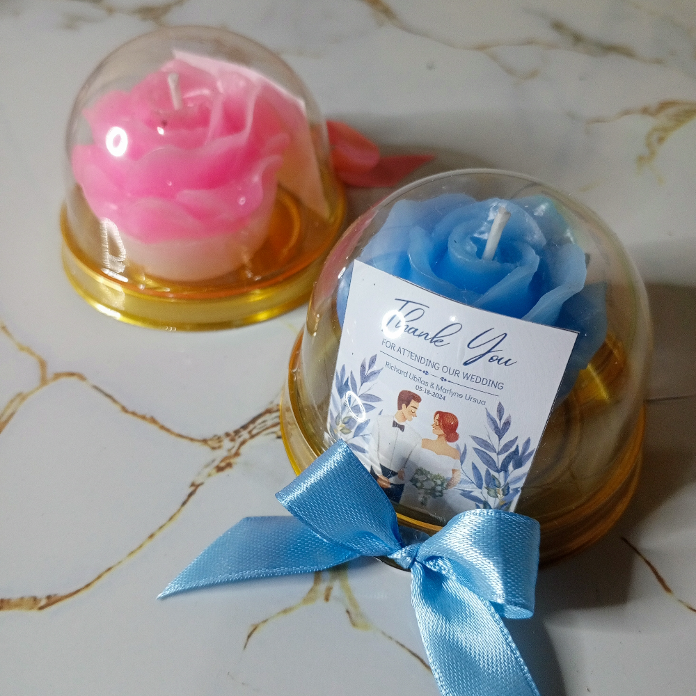MINI FLOWER SCENTED CANDLE