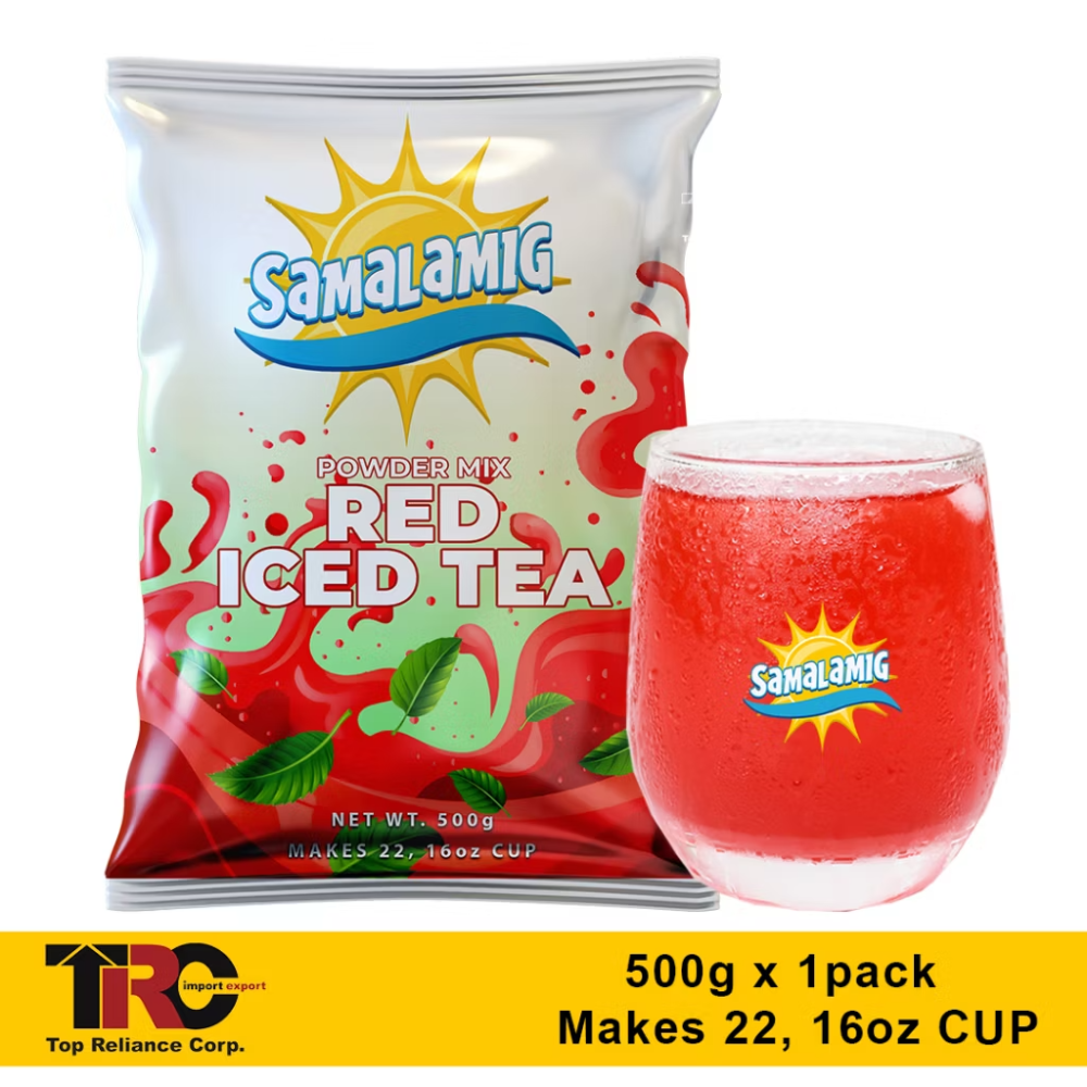 SAMALAMIG RED ICED TEA POWDERED DRINK 500g 1 PACK