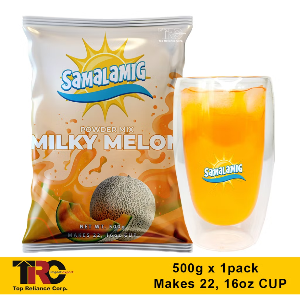 SAMALAMIG MILKY MELON POWDERED DRINK 500g 1 PACK