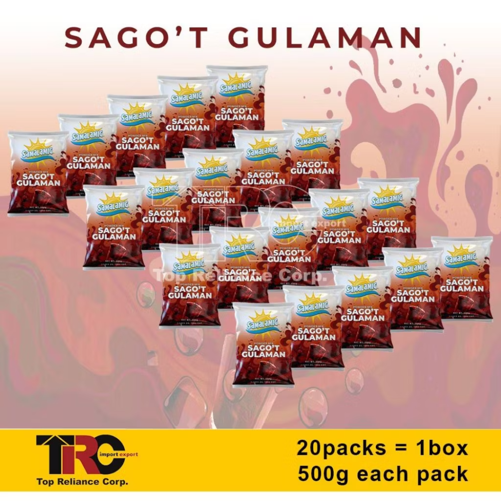 SAMALAMIG SAGO'T GULAMAN POWDERED DRINK 1BOX (20 PACKS)