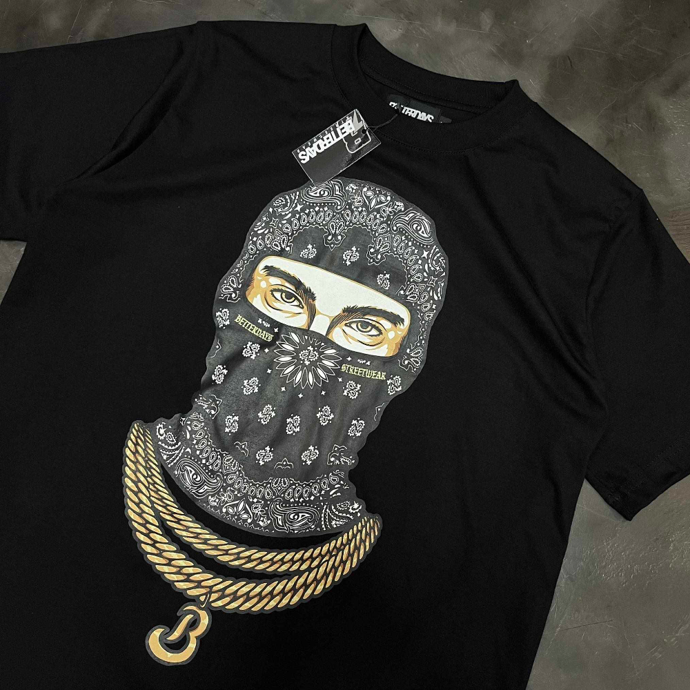 Betterdays Streetwear "Paisley Collection " Black