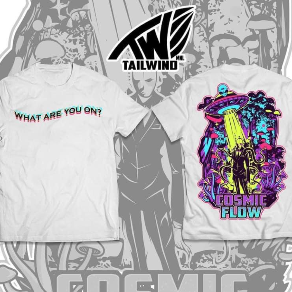 TAILWIND : WHAT ARE YOU ON TEE : WHITE