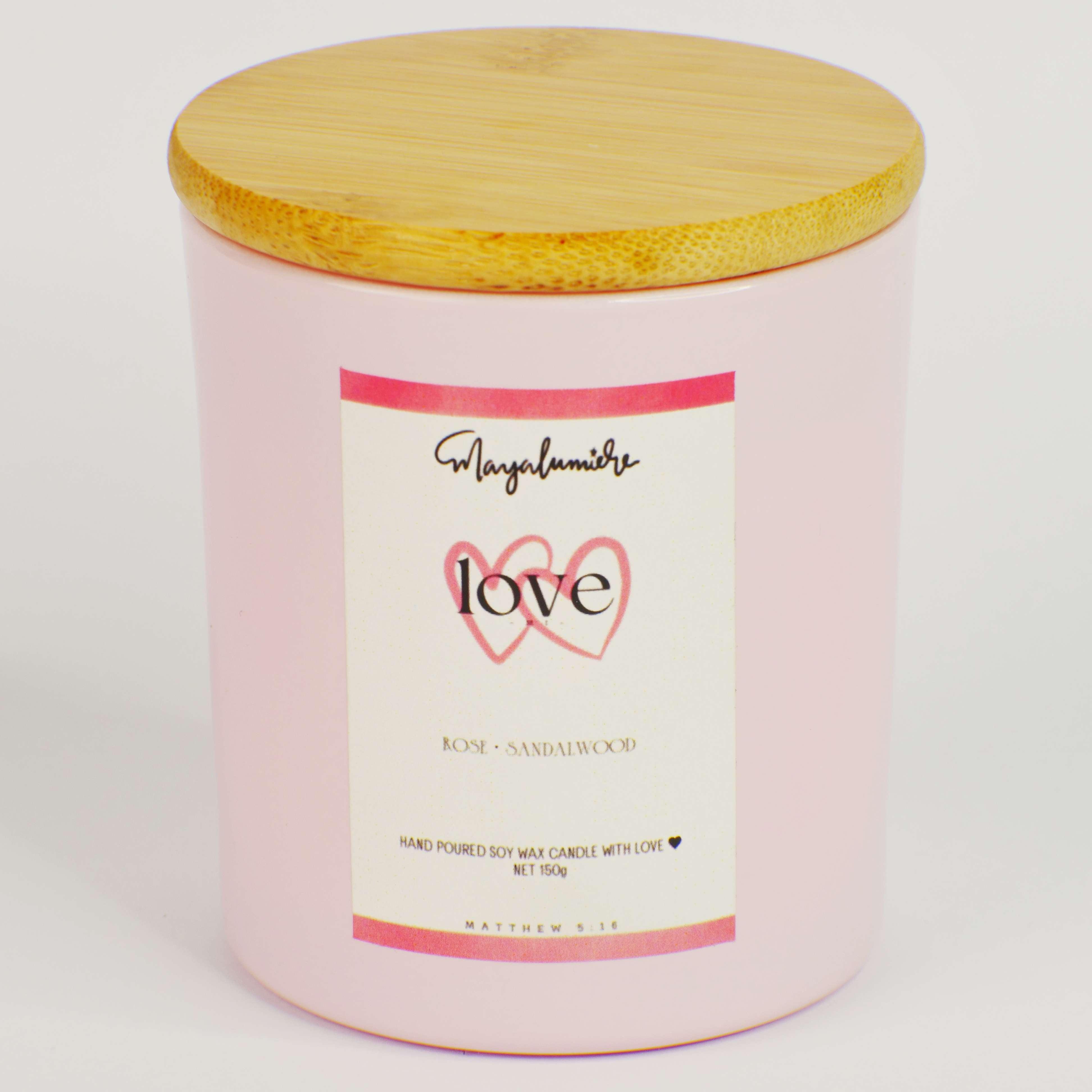 LOVE Soy Wax Candle