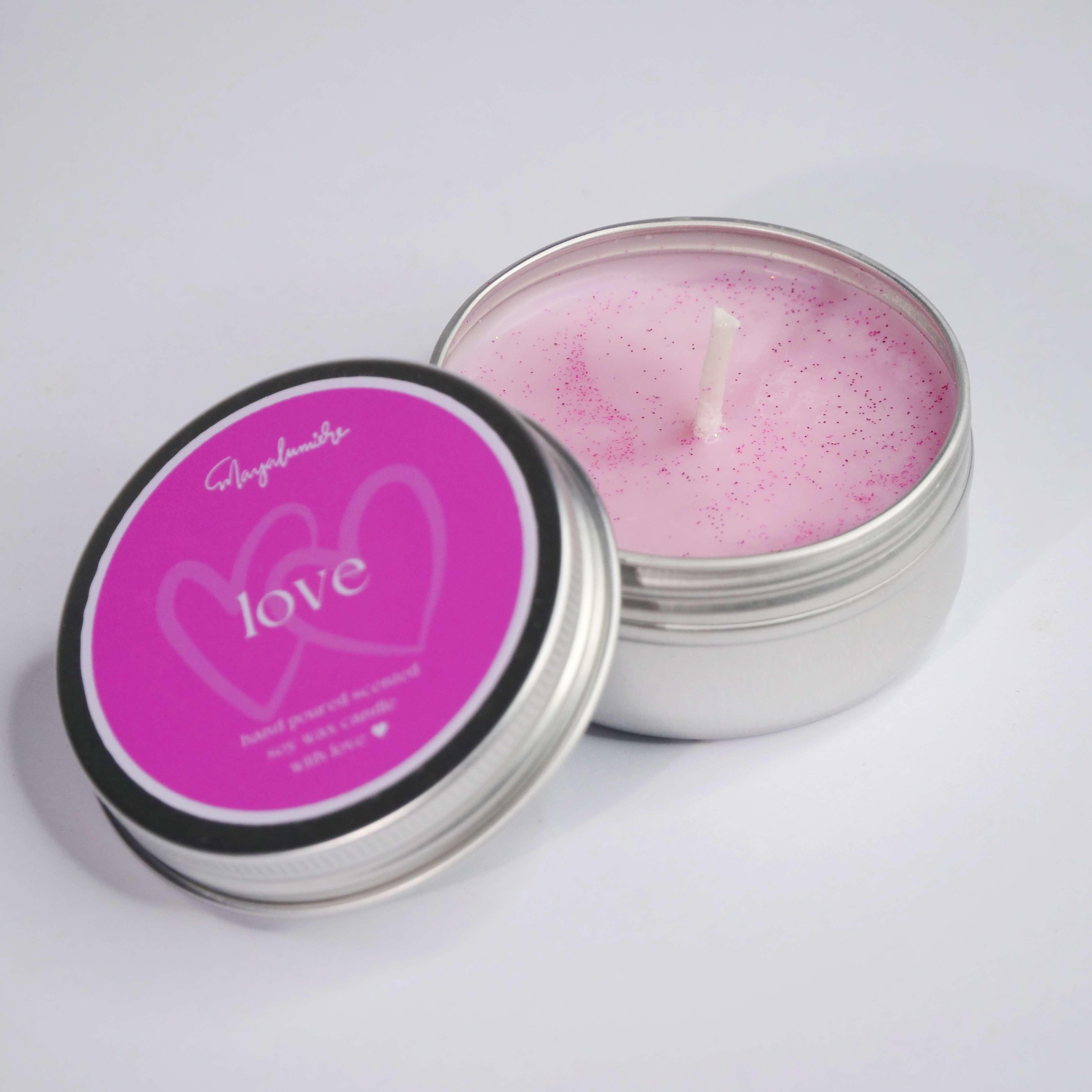 LOVE MINI Soy Wax Candle