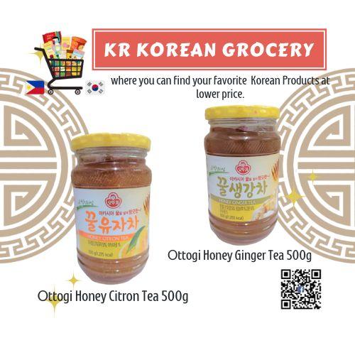 Ottogi Honey Citron &  Honey Ginger Tea 500g