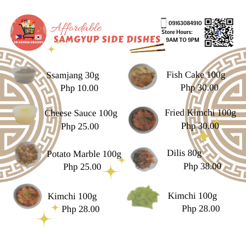 KR Samgyup Side Dishes