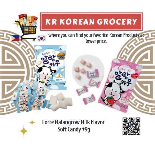 Lotte Malang Cow Milk Flavor Soft Candy 79g