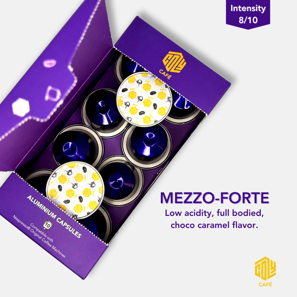 Mezzo-Forte Coffee Capsules (Nespresso Compatible)