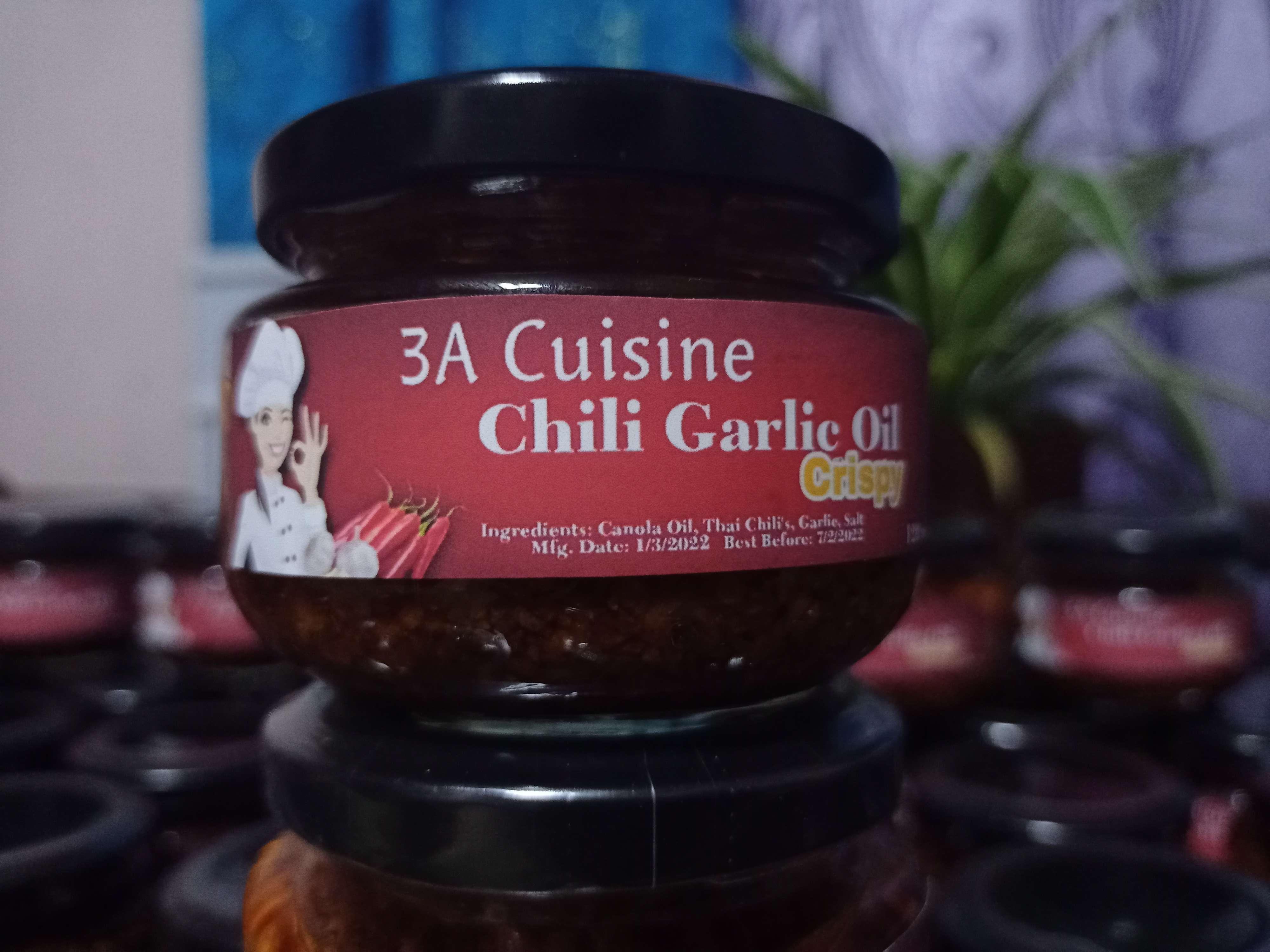 Crispy chili garlic