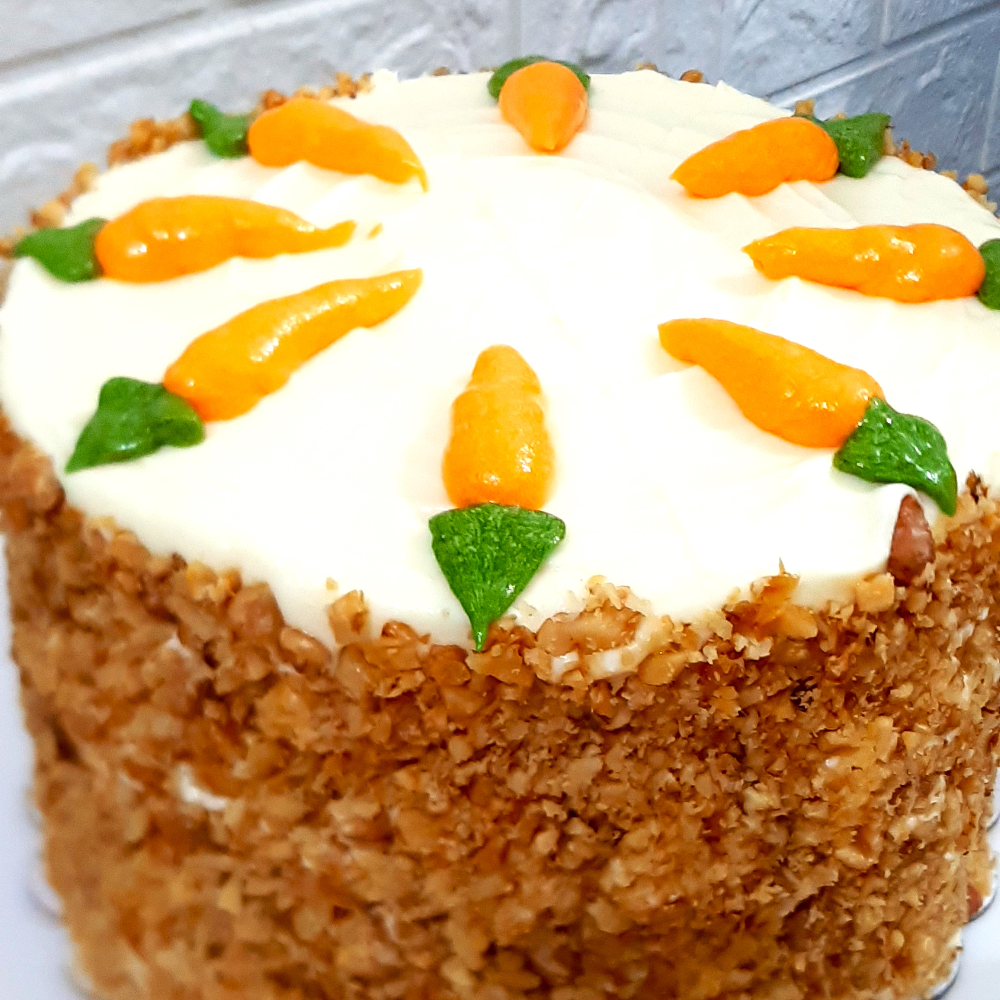 Carrot Walnut Cake