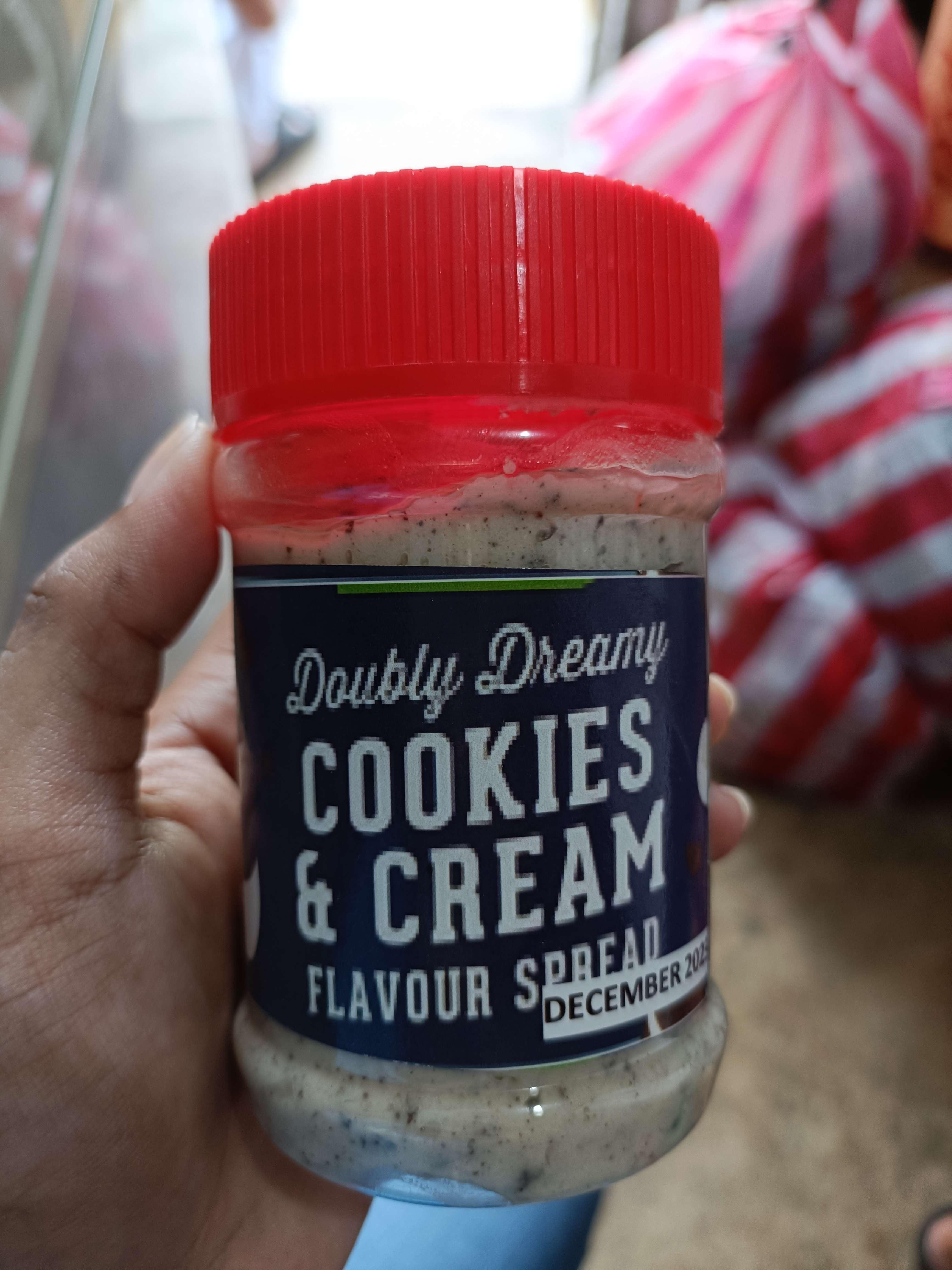 Cookies and Cream Spread