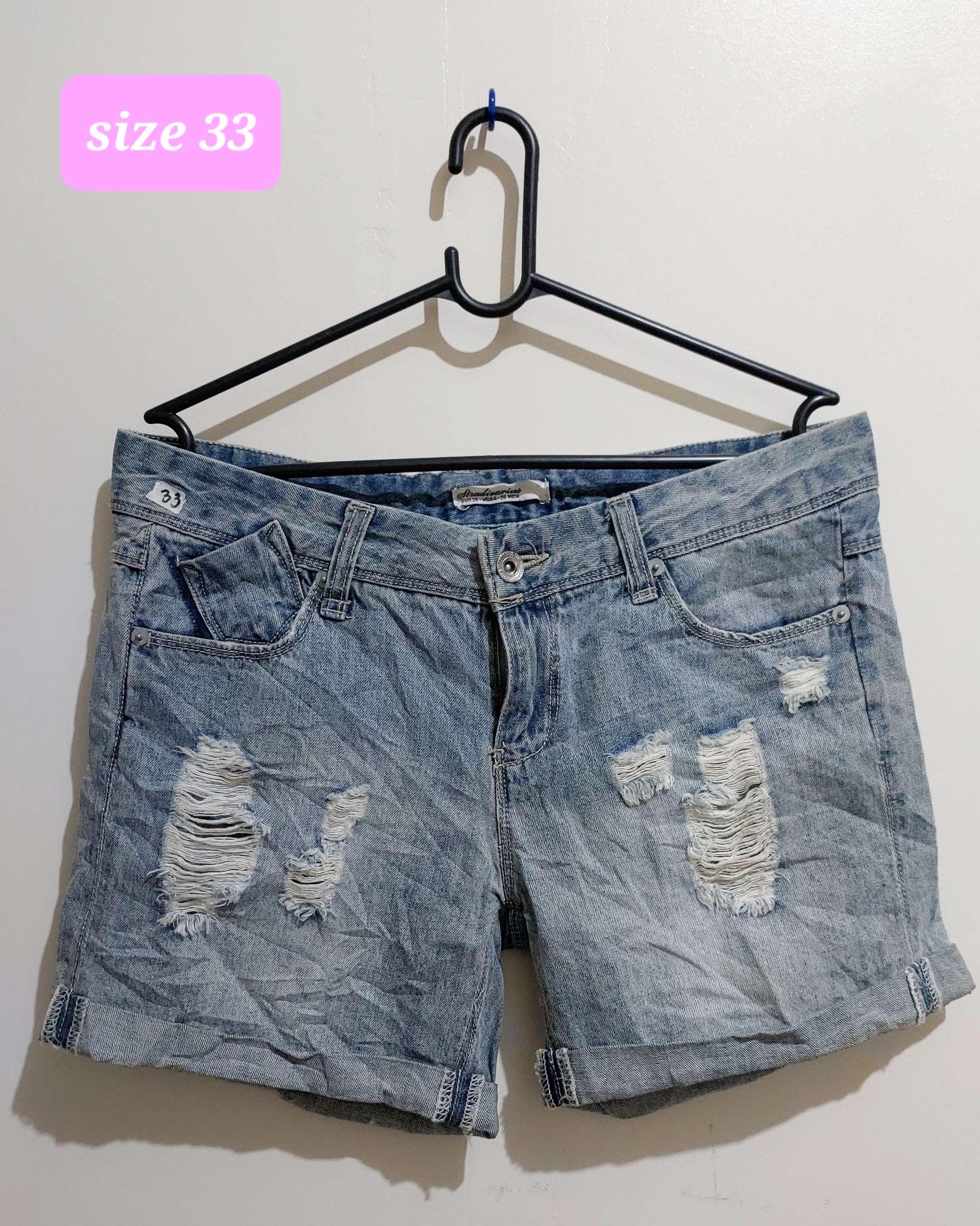 Thrift Denim Shorts
