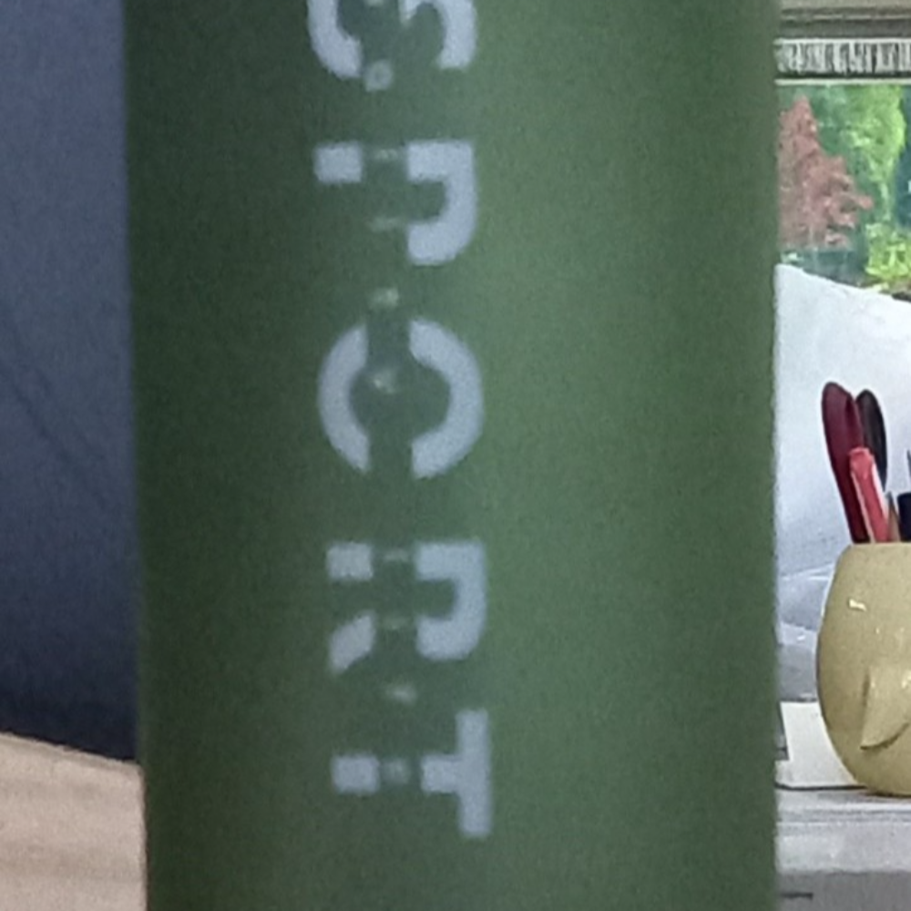 Water Bottle with straw