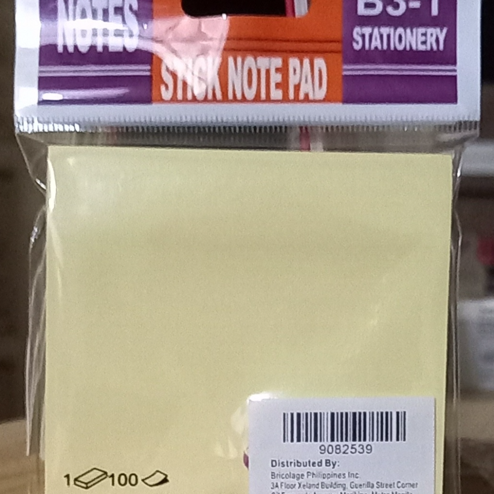 Stick Note Pad