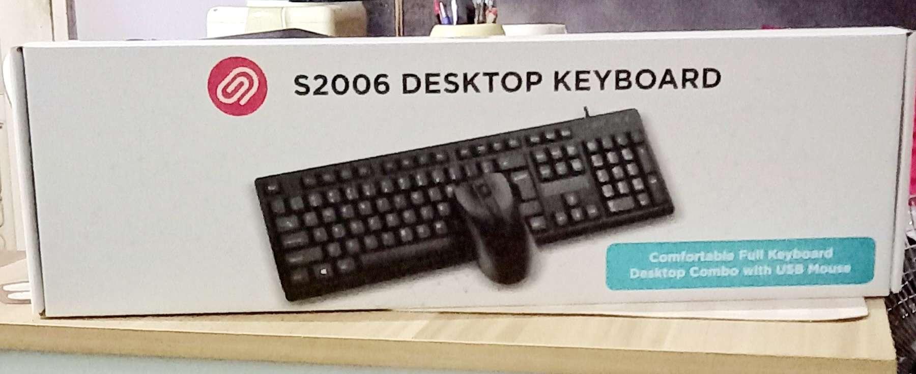 Basic Wired Keyboard & Mouse
