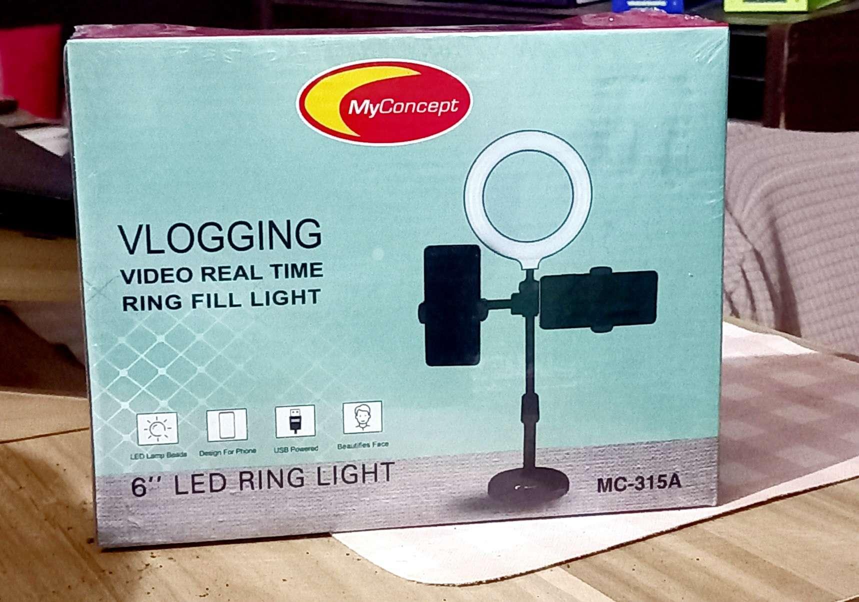 Mobile Phone Stand with Light