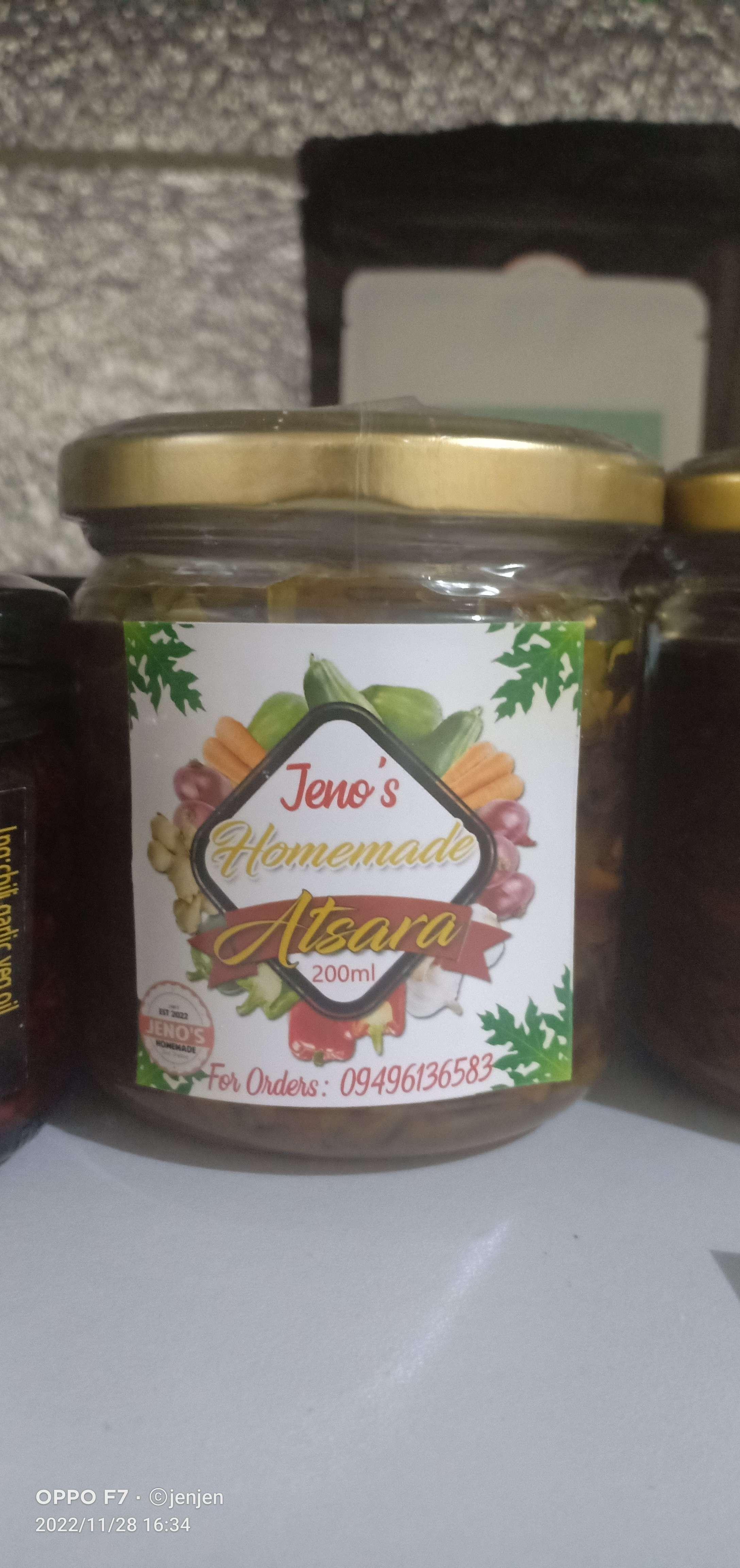 Jeno's sweet spicy Pickled Papaya (atchara)