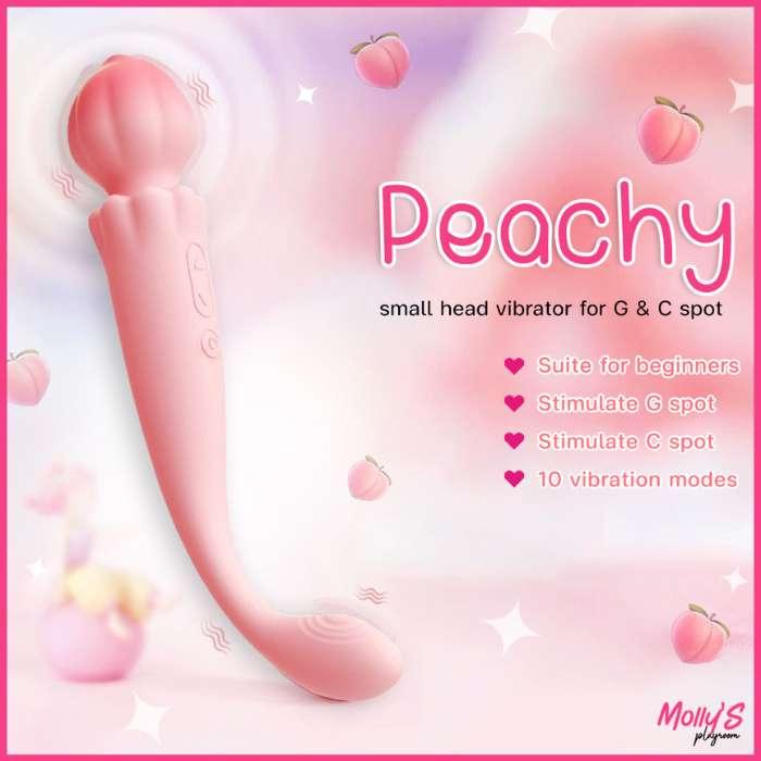 Molly's Peachy -Dildo/Vibrator